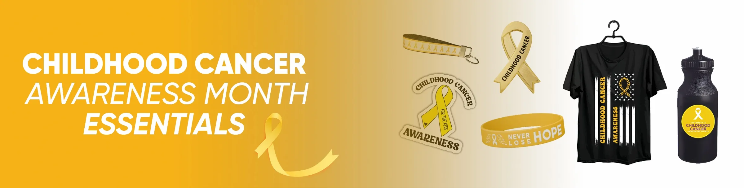 BottleOpenersNow.Com Childhood Cancer Awareness Month