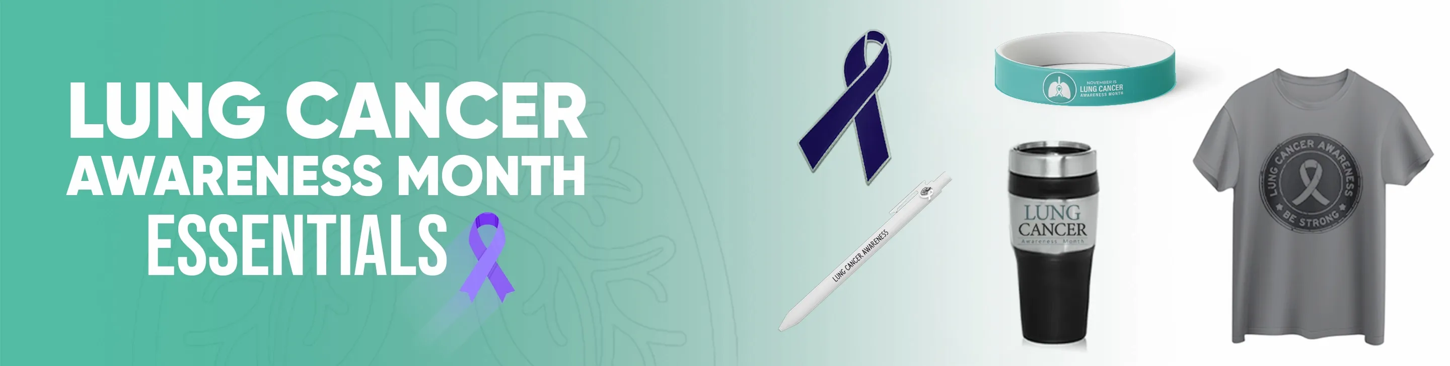 BottleOpenersNow.Com Customize Your Lung Cancer Awareness Month