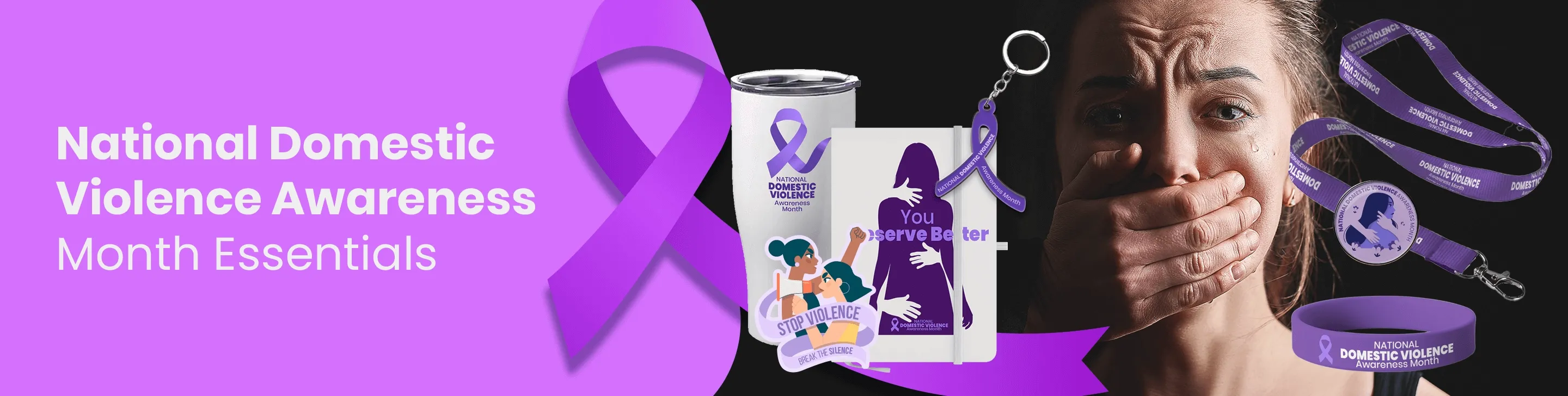 BottleOpenersNow.Com National Domestic Violence Awareness Month