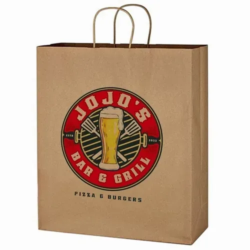 Kraft Paper Tote Bags - Bottle Openers Now