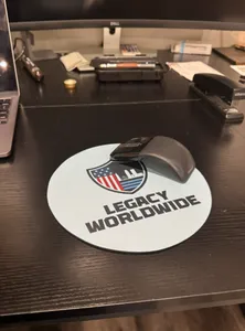 BottleOpenersNow.Com - Custom Round Mouse Pad