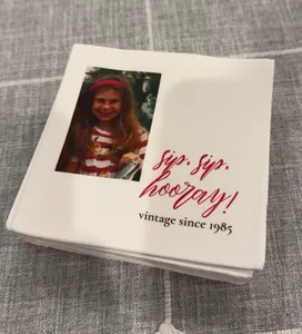 BottleOpenersNow.Com - Custom Beverage Napkin