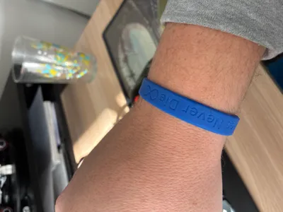 Debossed - Raising vital money for MND