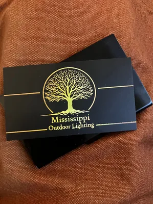 Foil Business Cards - This is a picture of the business cards I ordered