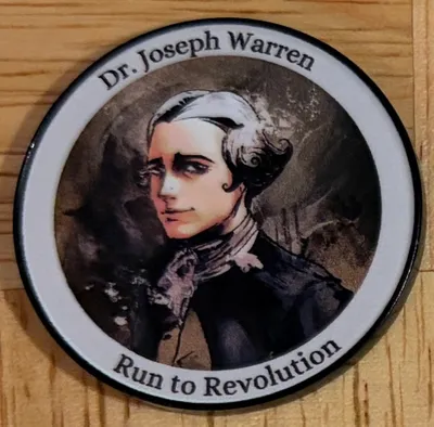We had six coins made of American Revolutionary figures for a fun run event