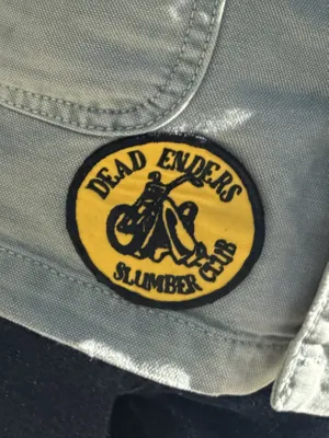 Embroidered Patches - Chopper camping