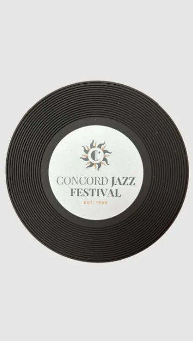 BottleOpenersNow.Com - Soft Plastic Record Coaster