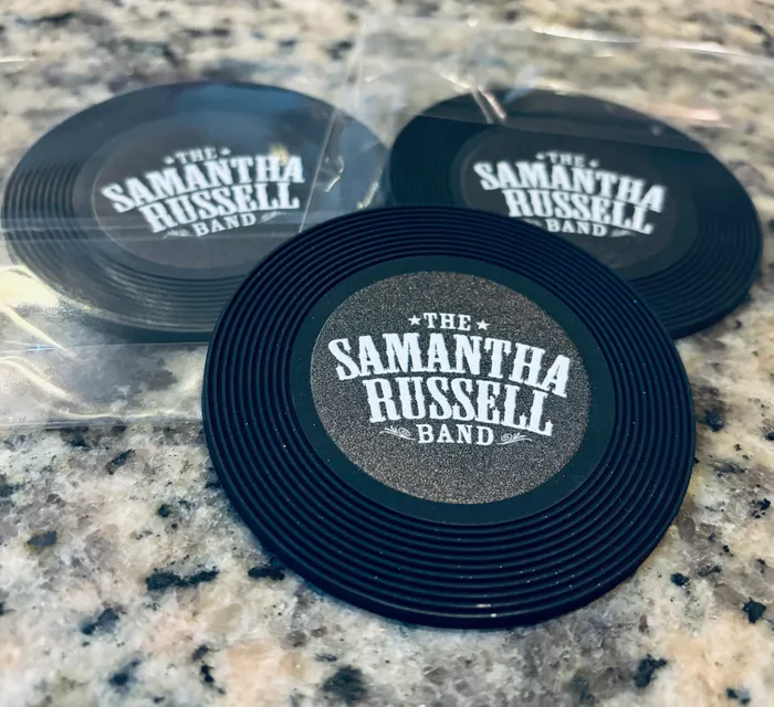 BottleOpenersNow.Com - Soft Plastic Record Coaster