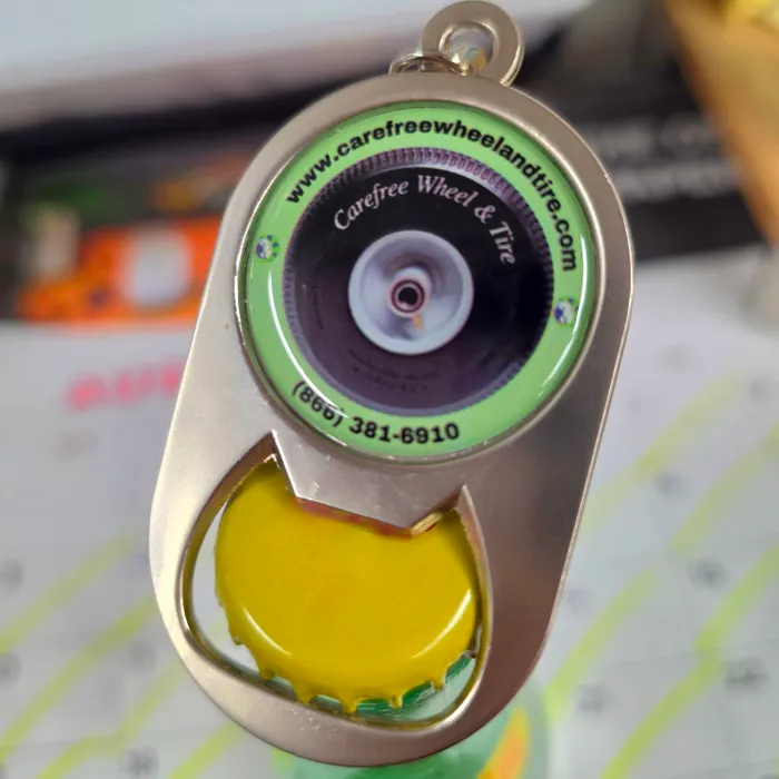 BottleOpenersNow.Com - Multi-use Alloy Bottle Opener Keychain