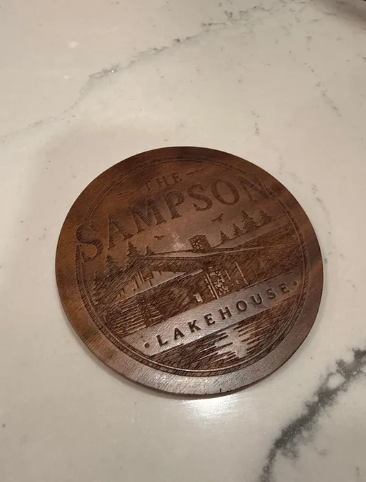 BottleOpenersNow.Com - Custom Handmade Walnut Coaster
