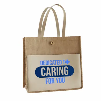 Jute Tote Bags - Bottle Openers Now