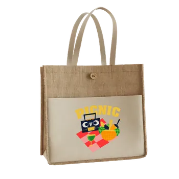 Jute Tote Bags - Bottle Openers Now