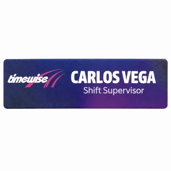 UV Printed Name Badges - Bottle Openers Now