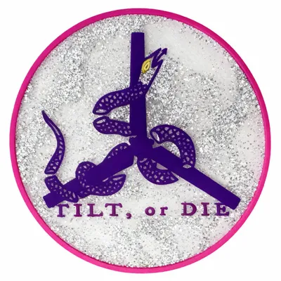 Silver Glitter PVC - Bottle Openers Now