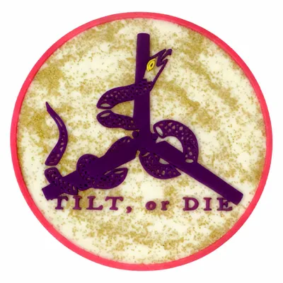 Gold Glitter PVC - Bottle Openers Now