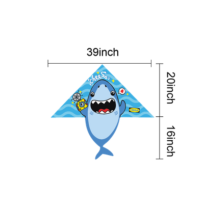 20in L x 39in W (16in Tail Length)