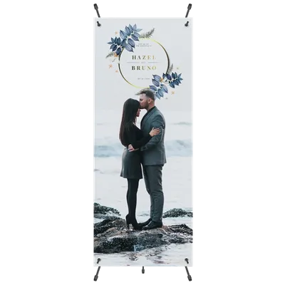 Adjustable X Banner Stands - Bottle Openers Now