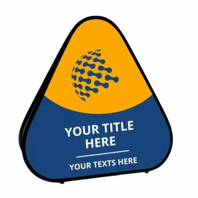 Triangle Pop Up Banners - Bottle Openers Now