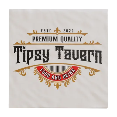 Custom Linen Beverage Napkin - Bottle Openers Now