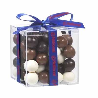 Cube Acrylic Gift Jars - Malt Balls - Bottle Openers Now