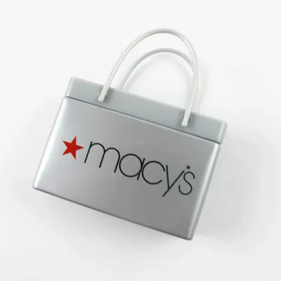 Silver Shopping Bag Tin - Bottle Openers Now