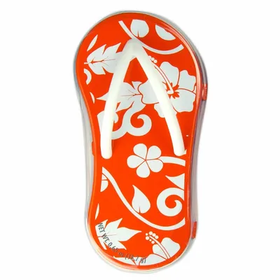 Hibiscus Orange Flip Flop Mint Tin - Bottle Openers Now
