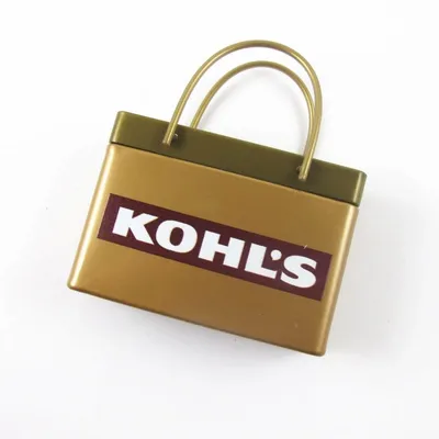 Gold Shopping Bag Tin - Bottle Openers Now