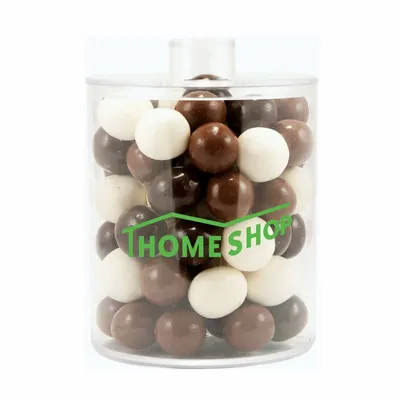 Cylinder Acrylic Gift Jars - Malt Balls - Bottle Openers Now