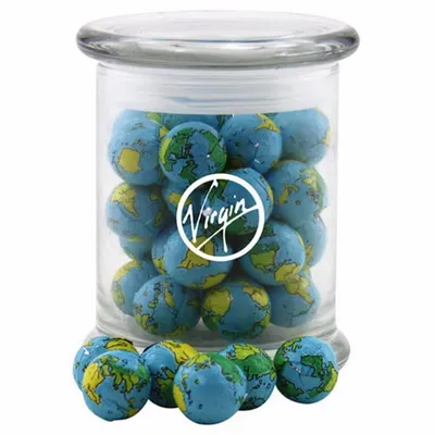 Jar with Chocolate Globes - SG700 - Bottle Openers Now