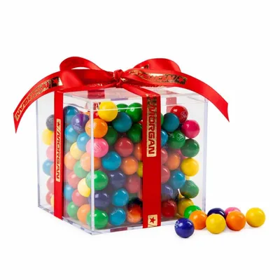 Cube Acrylic Gift Jars - Mini Gumballs - Bottle Openers Now