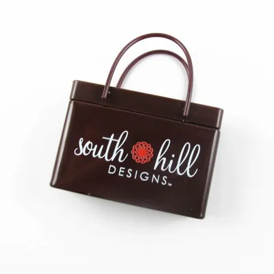Brown Shopping Bag Tin - Bottle Openers Now