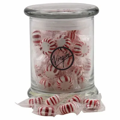 Jar with Starlight Peppermints - SG700 - Bottle Openers Now