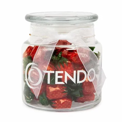22oz. Glass Jar - Stock Wrapped Candies - Bottle Openers Now