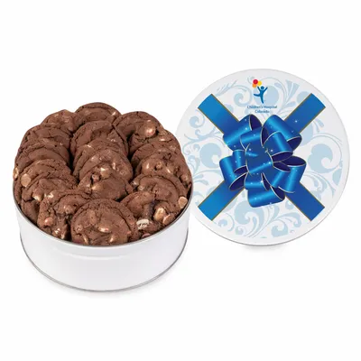 Fresh Beginnings Chocolate Double Chip Cookie Tin - Bottle Openers Now