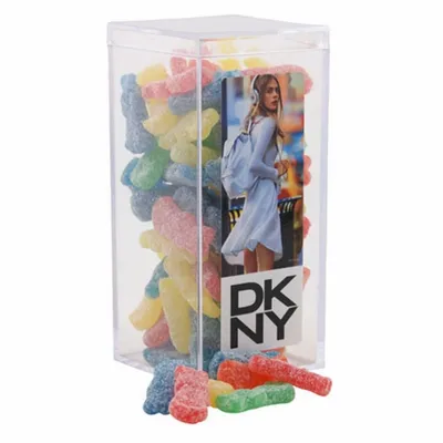 Acrylic Box with Sour Patch Kids - Medium - Bottle Openers Now