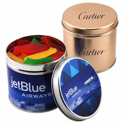 Round Tin with Swedish Fish - SBF4100 - Bottle Openers Now