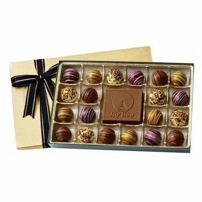 Truffle Gift Box with 20 Chocolate Truffles - Bottle Openers Now