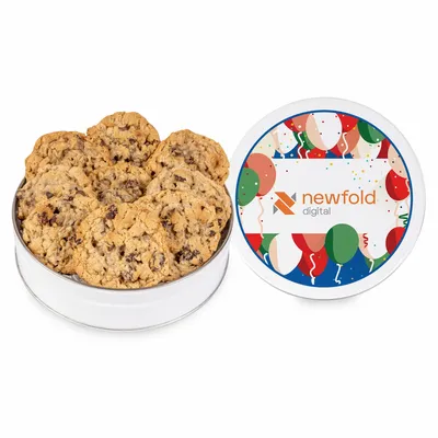 Fresh Beginnings Oatmeal Raisin Cookie Tin (Small) - Bottle Openers Now