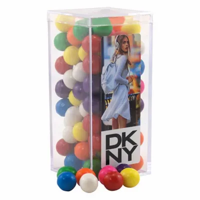 Acrylic Box with Gumballs - Medium - Bottle Openers Now