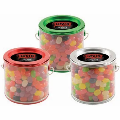 Tin Pail with Jelly Beans - Bottle Openers Now