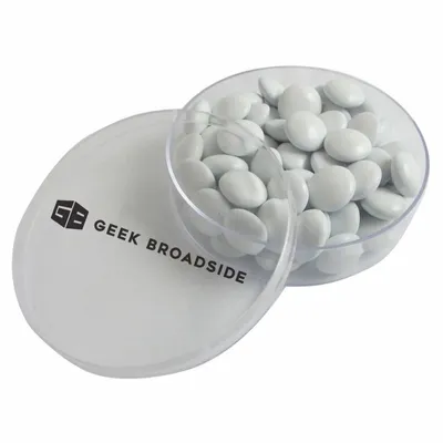 Small Round Acrylic with Chocolate Buttons - Bottle Openers Now