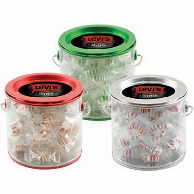 Tin Pail with Starlight Mints - Bottle Openers Now
