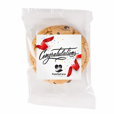 Fresh Beginnings Individually Wrapped Chocolate Chip Cookie - Bottle Openers Now