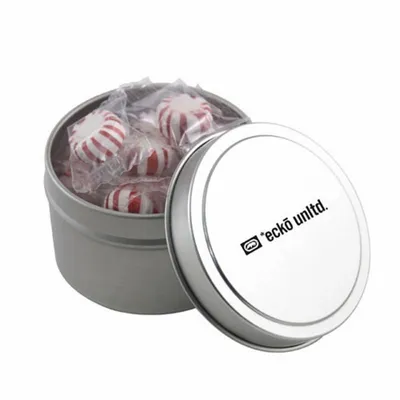 Round Tin with Starlight Peppermints - SBF3100 - Bottle Openers Now