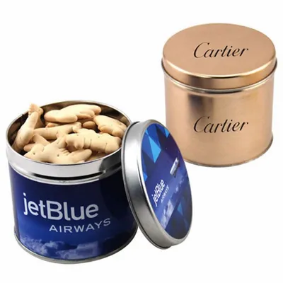 Round Tin with Animal Crackers - SBF4100 - Bottle Openers Now