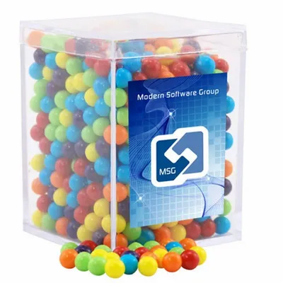 Acrylic Box with Mini Jawbreakers - Small - Bottle Openers Now