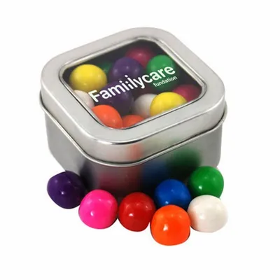 Window Tin with Gumballs - SBF2500 - Bottle Openers Now