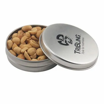 Round Tin with Peanuts - SBF2900 - Bottle Openers Now