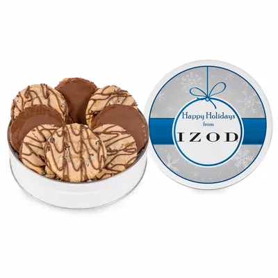 Fresh Beginnings Dreamy Drizzle Chocolate Chip Cookie Tin (Small) - Bottle Openers Now
