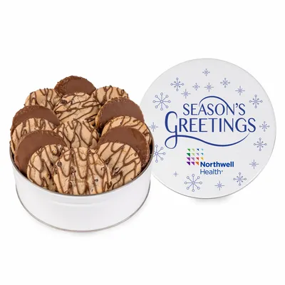 Fresh Beginnings Dreamy Drizzle Chocolate Chip Cookie Tin - Bottle Openers Now